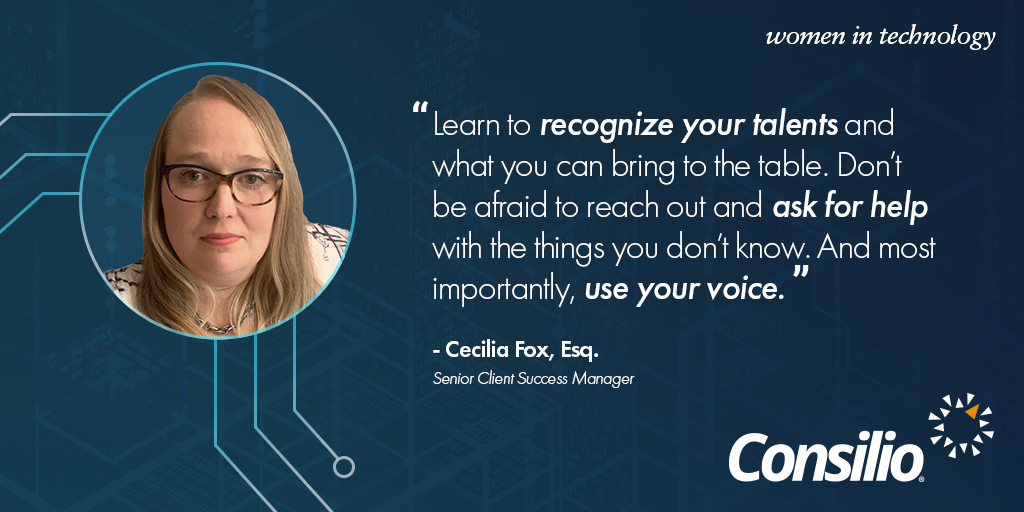 Cecilia Fox - Women in Technology